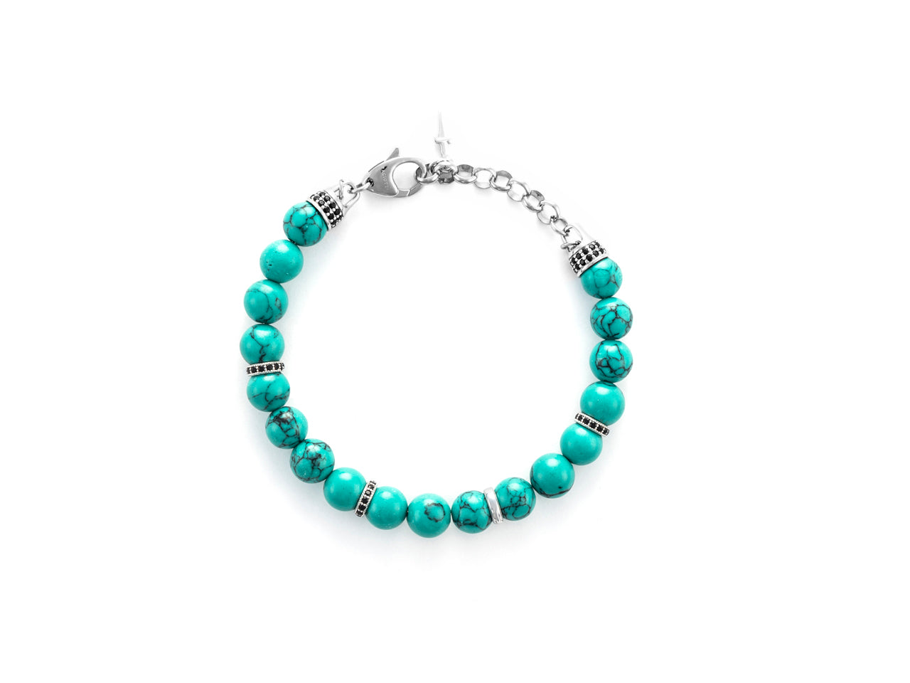 Bracciale Uomo Cesare Paciotti Argento 925 onice JPBR2429B